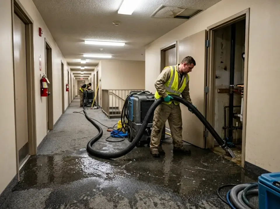 multi-unit-apartment-hallway-f-005 — frequently asked questions, Emergency Burst Pipe Water Extraction & Removal in Lynwood,…